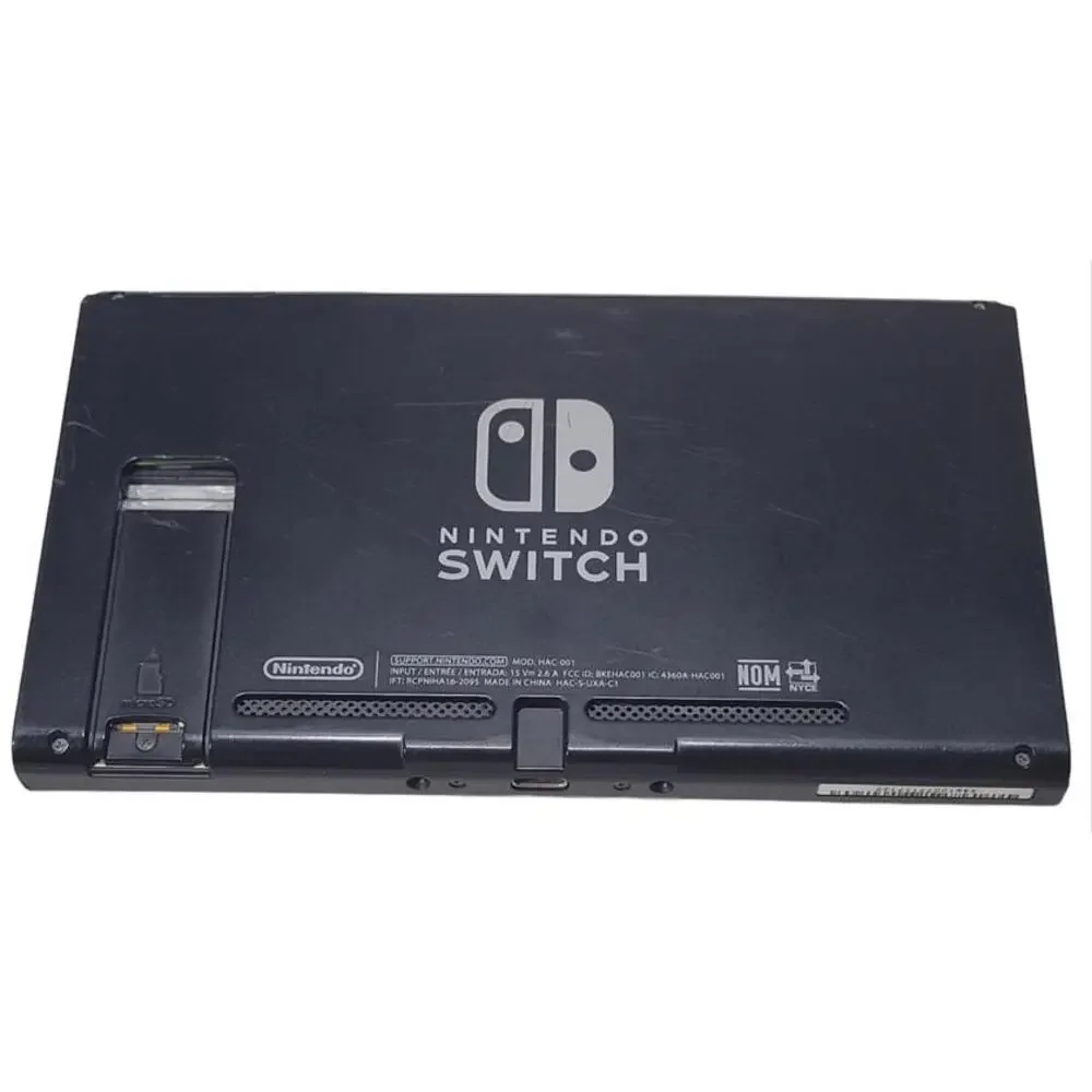 Nintendo Switch 32GB Console HAC-001 W/ Hori Joy Cons, Adapter, Case. TESTED
